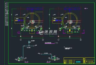 暖通设备安装工艺布局图